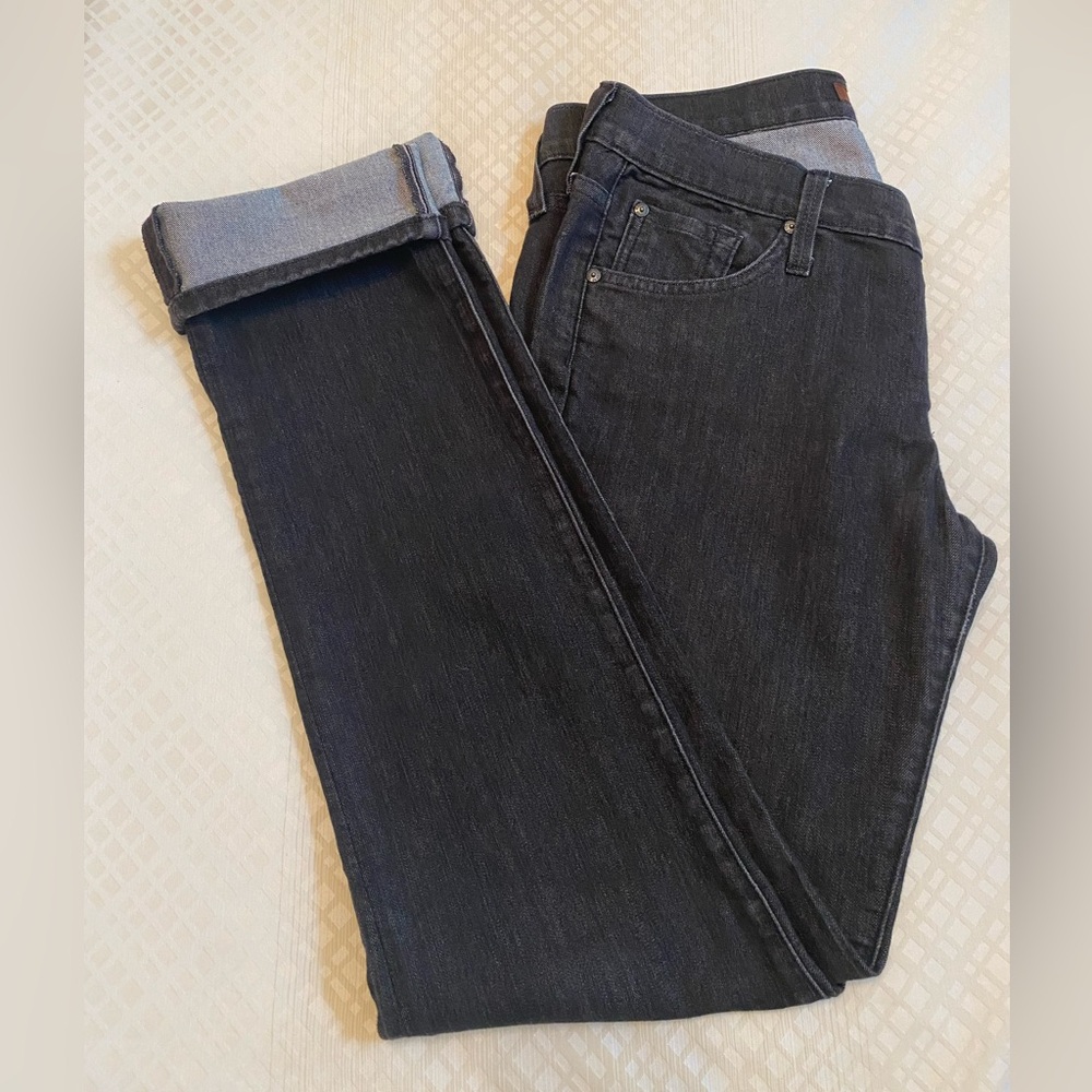 James Jeans Black Straight Sabrina Fit Denim